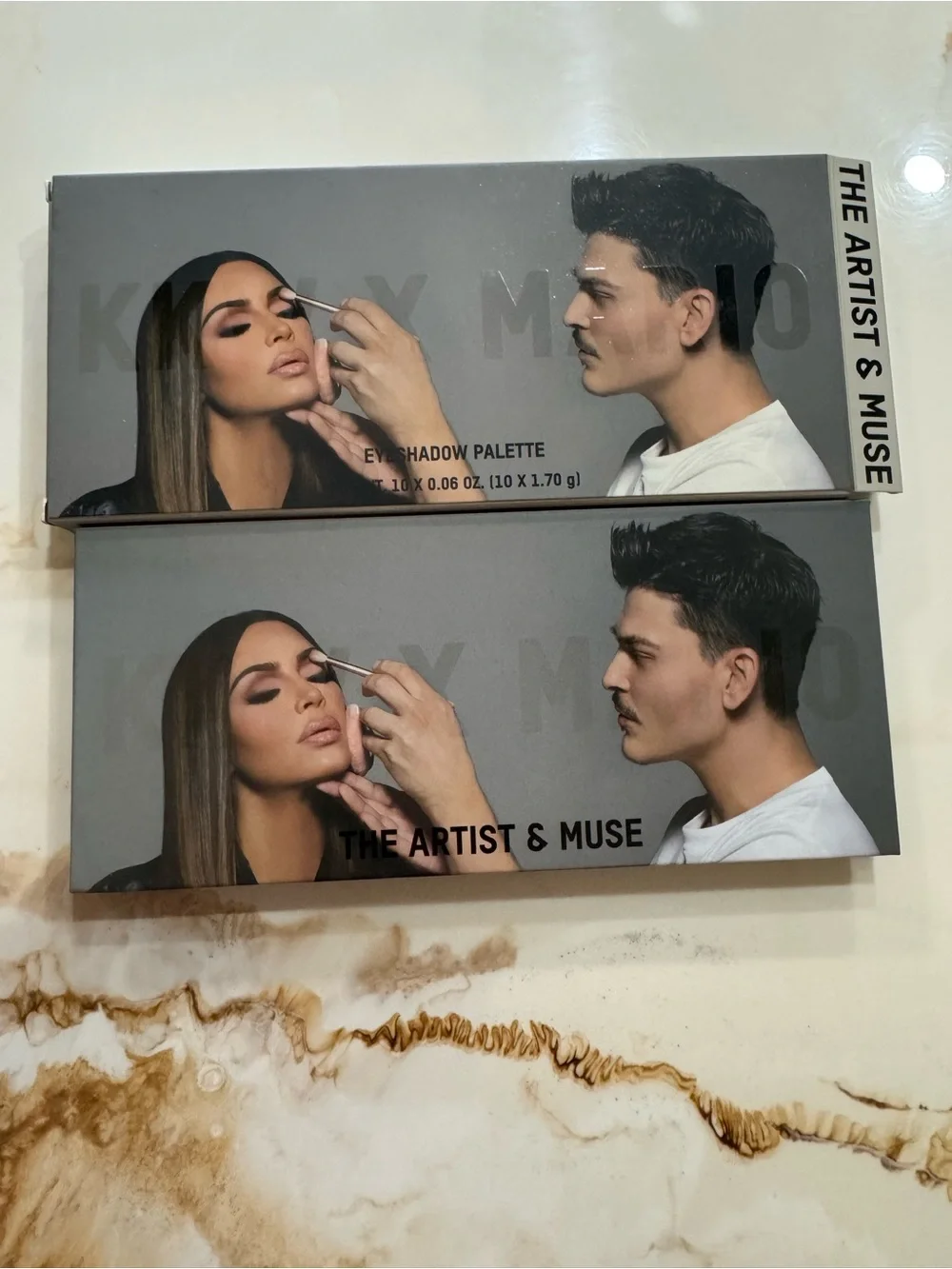KKW Beauty Gray Neutral Eyeshadow Palette